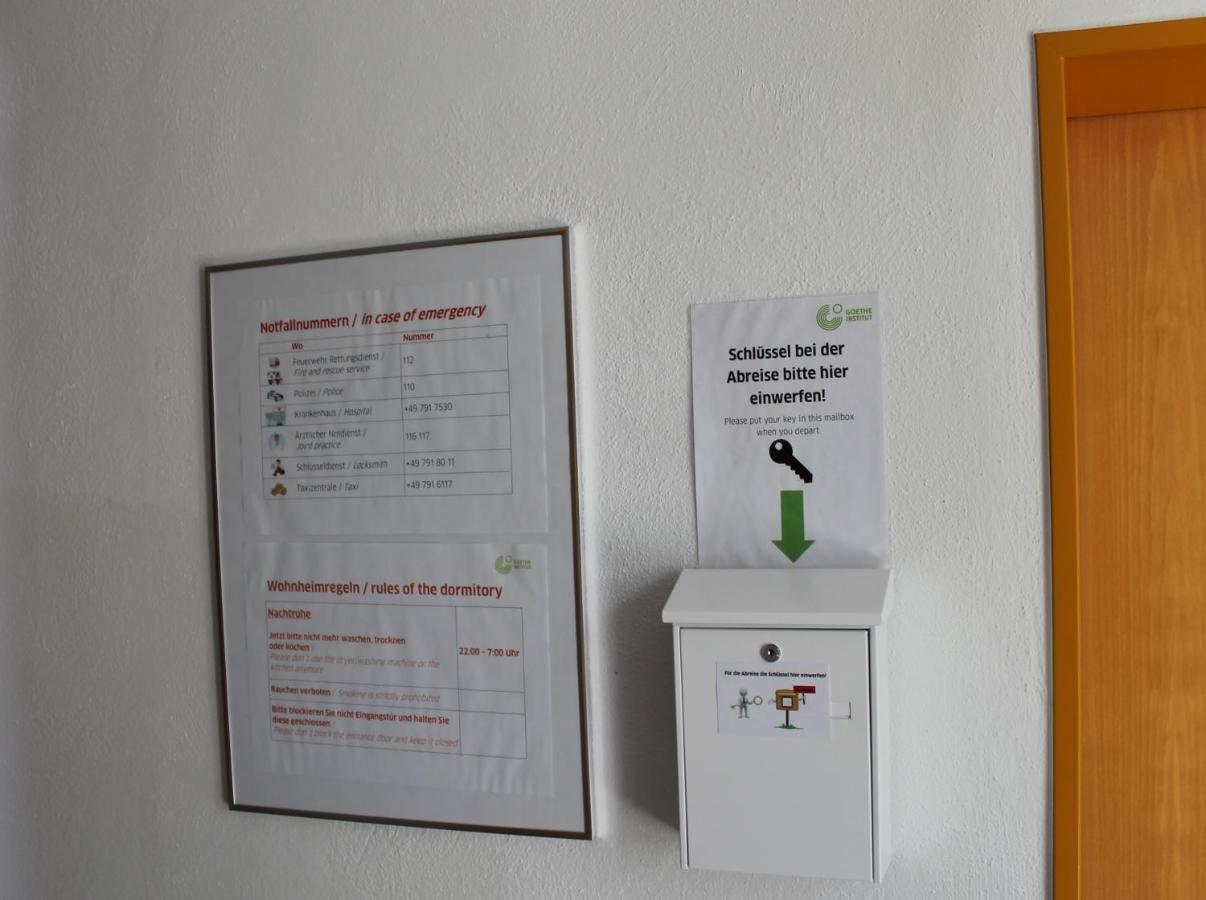 Gaestehaus Goethe-Institut Schwaebisch Hall Ngoại thất bức ảnh